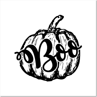 Boo Pumpkin Posters and Art